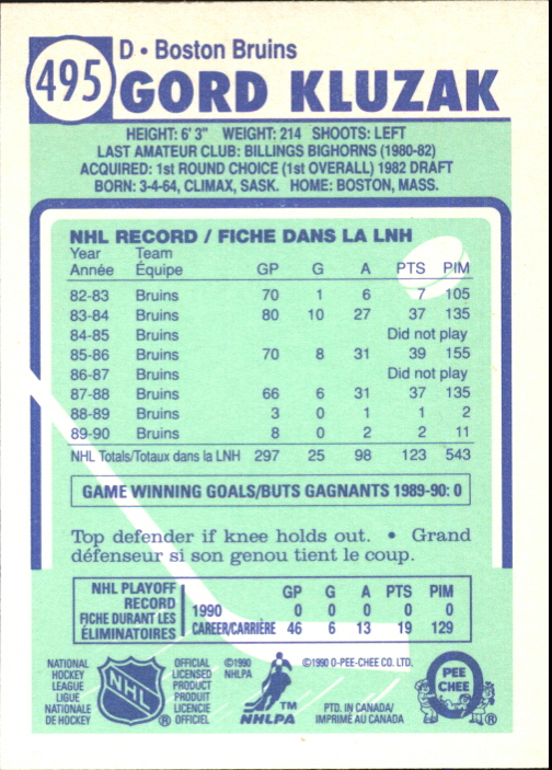 A6844- 1990-91 O-Pee-Chee Hockey Card #s 401-528 -You Pick- 15+ FREE US SHIP - Picture 171 of 237