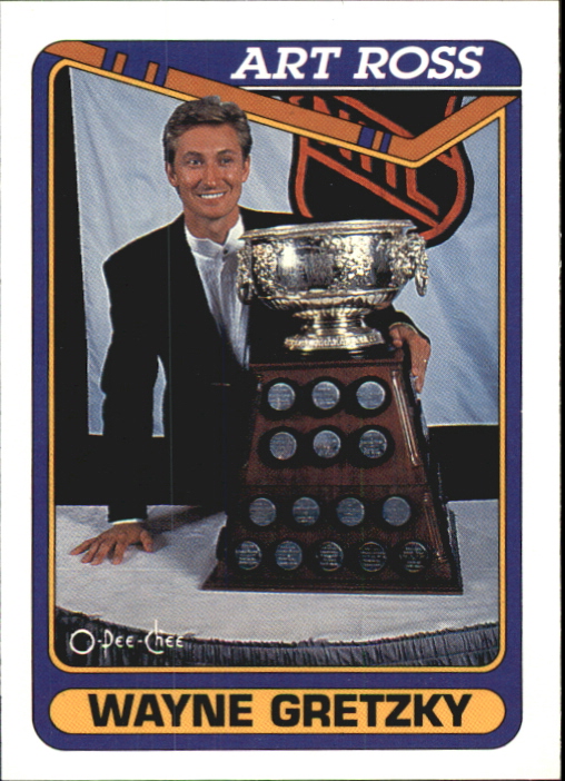 1990-91 O-Pee-Chee #522 Wayne Gretzky Ross