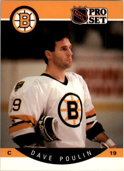 1990-91 Pro Set #13 Dave Poulin UER/(Flyers' stats/missing from '89-90)