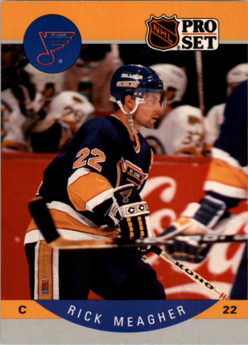 1990-91 Pro Set #267 Rick Meagher