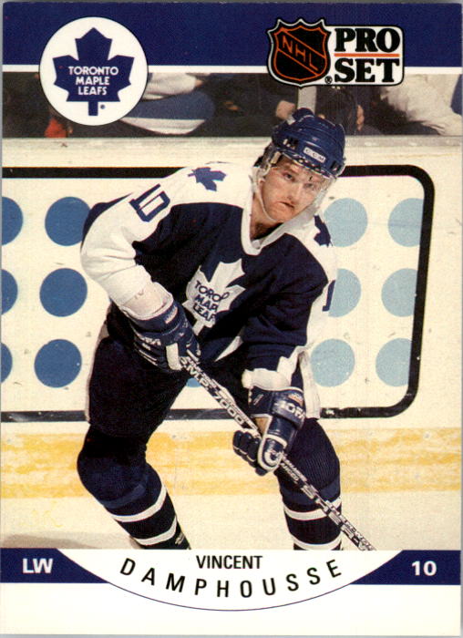 1990-91 Pro Set #278 Vincent Damphousse/(Name not listed on/one line)