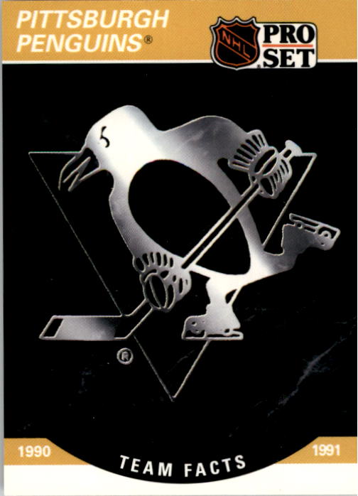 1990-91 Pro Set #580 Pittsburgh Penguins Logo