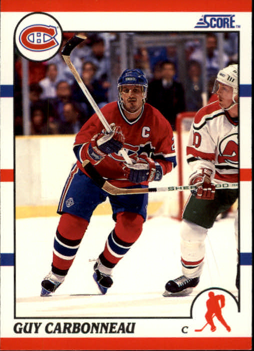 1990-91 Score #91 Guy Carbonneau