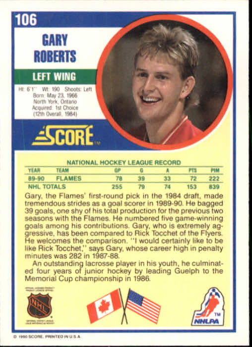 1990/1991 Score "American" Hockey Base Set Cards #1 to #220 Rookies and Veterans - Picture 212 of 440