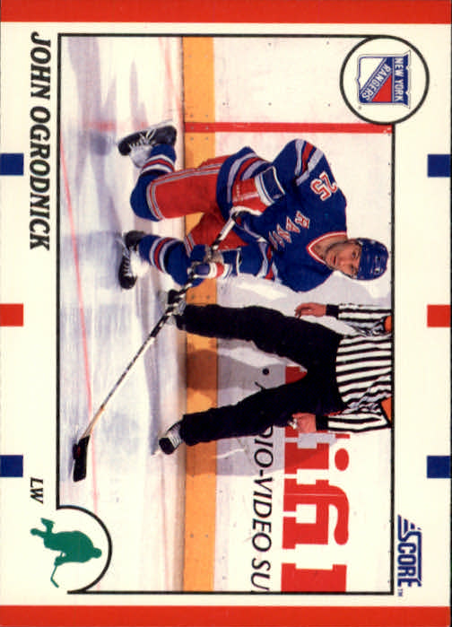 1990-91 Score #113 John Ogrodnick