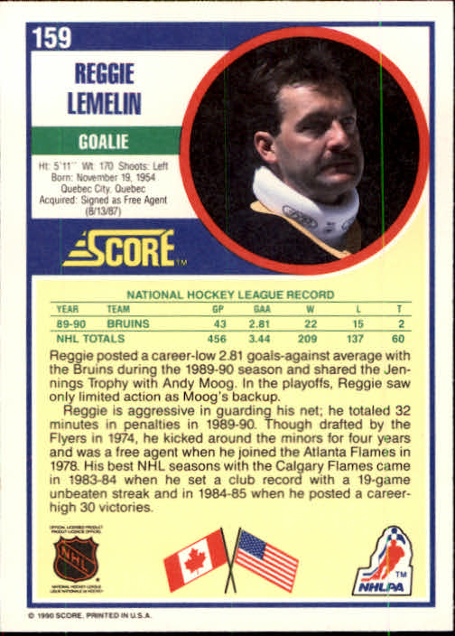 1990/1991 Score "American" Hockey Base Set Cards #1 to #220 Rookies and Veterans - Picture 318 of 440
