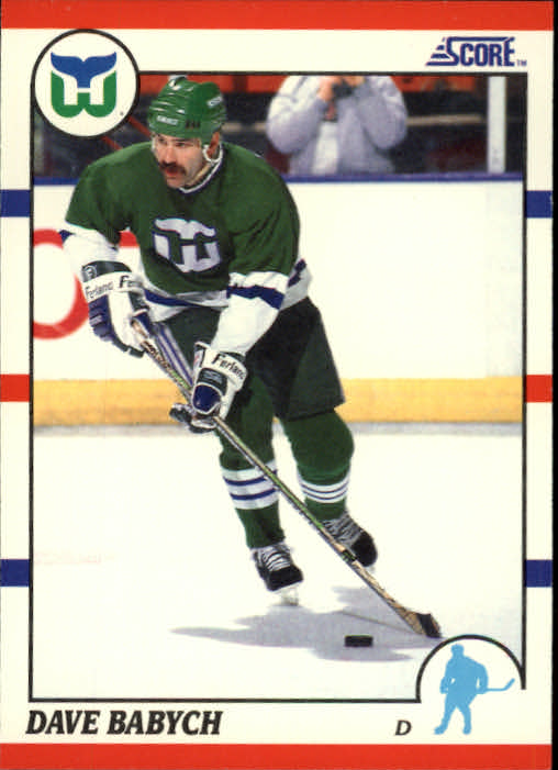 1990-91 Score #172 Dave Babych