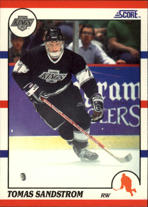 1990-91 Score #183 Tomas Sandstrom