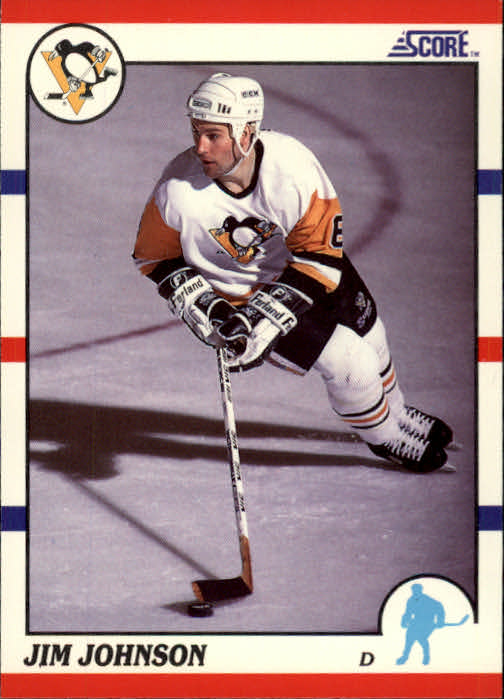 1990-91 Score #202 Jim Johnson UER/(Born Michigan, not Minnesota)
