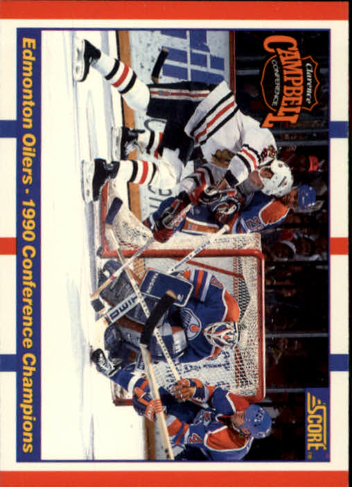1990-91 Score #369 Edmonton/Chicago