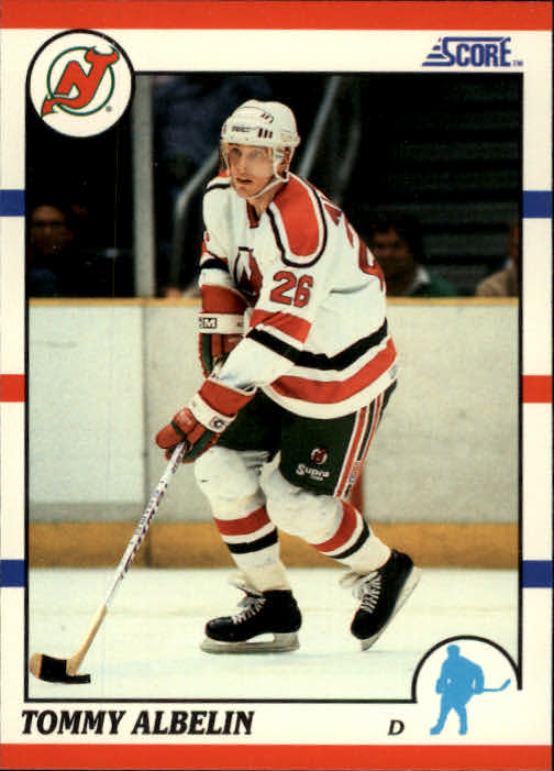 1990-91 Score #378 Tommy Albelin
