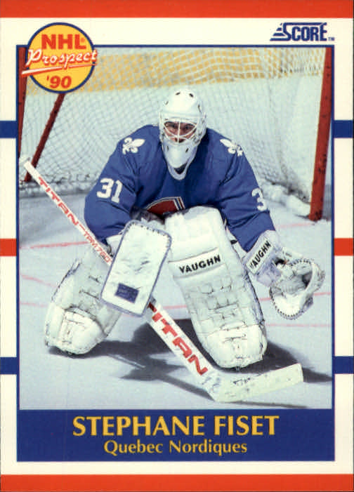1990-91 Score #415 Stephane Fiset RC