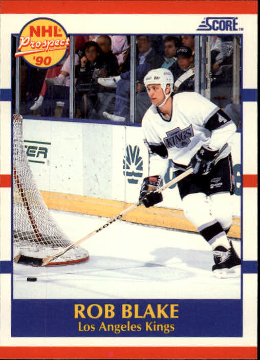 1990-91 Score #421 Rob Blake RC