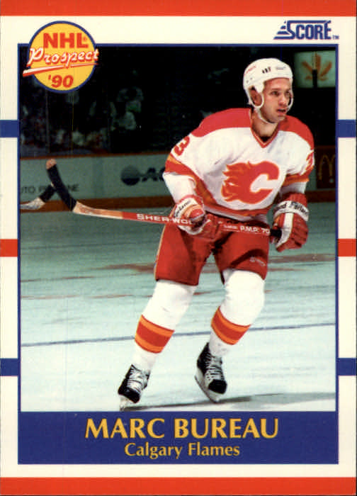 1990-91 Score #423 Marc Bureau RC