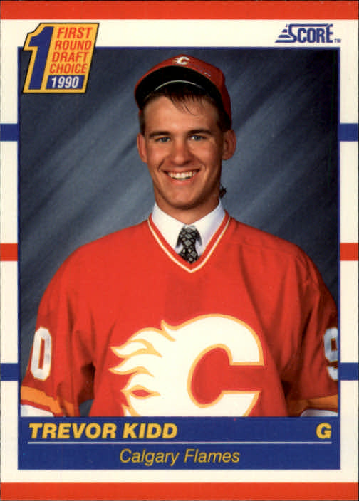 1990-91 Score #438 Trevor Kidd RC