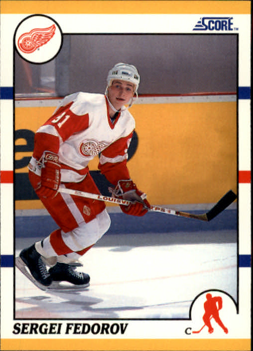 1990-91 Score Rookie Traded #20T Sergei Fedorov RC