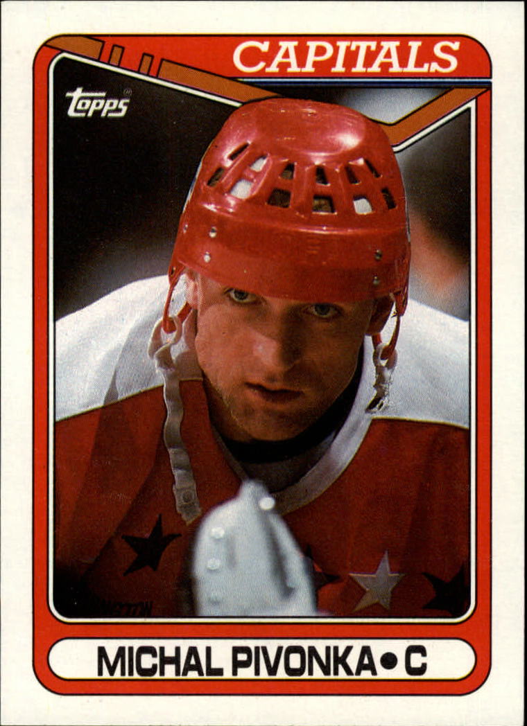 1990-91 Topps #68 Michal Pivonka RC