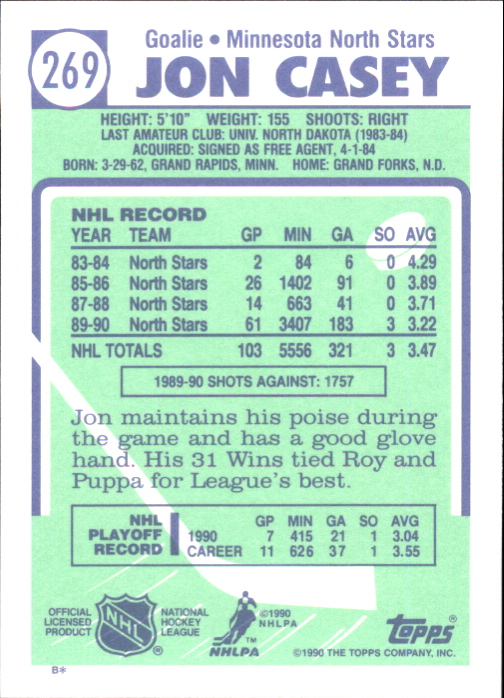 B2555- 1990-91 Topps Tiffany Hk #S 251-396 + Einsätze -du Pick- 15 + Kostenlose - Bild 200 von 256