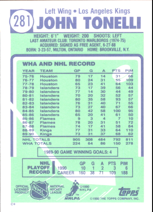 B2555- 1990-91 Topps Tiffany Hk #S 251-396 + Einsätze -du Pick- 15 + Kostenlose - Bild 119 von 256