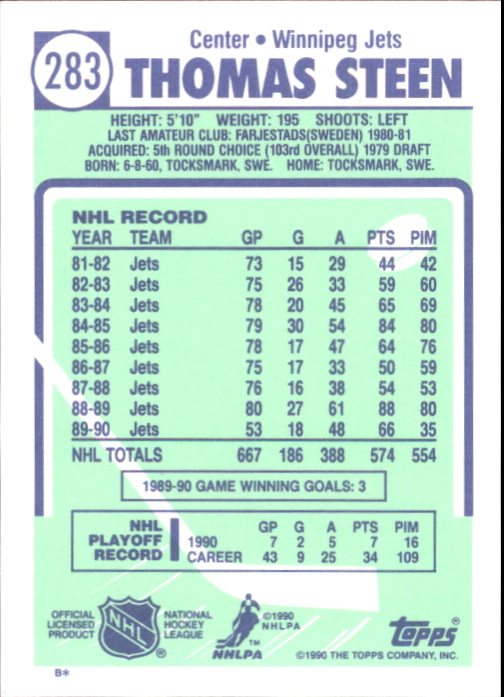 B2555- 1990-91 Topps Tiffany Hk #S 251-396 + Einsätze -du Pick- 15 + Kostenlose - Bild 51 von 256