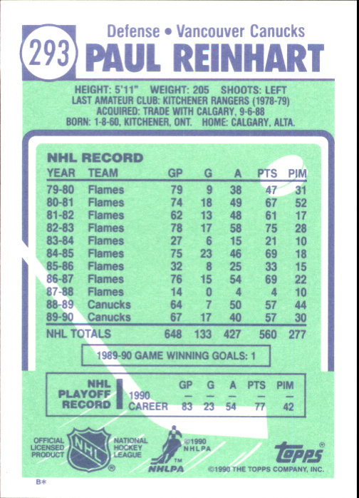 B2555- 1990-91 Topps Tiffany Hk #S 251-396 + Einsätze -du Pick- 15 + Kostenlose - Bild 155 von 256