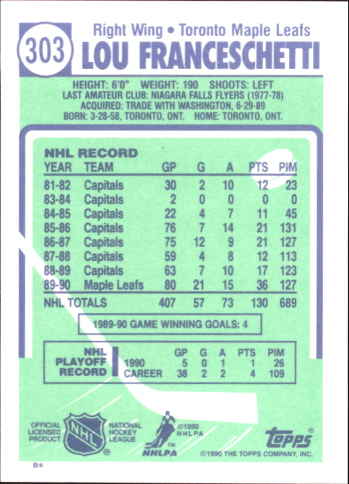 B2555- 1990-91 Topps Tiffany Hk #S 251-396 + Einsätze -du Pick- 15 + Kostenlose - Bild 230 von 256