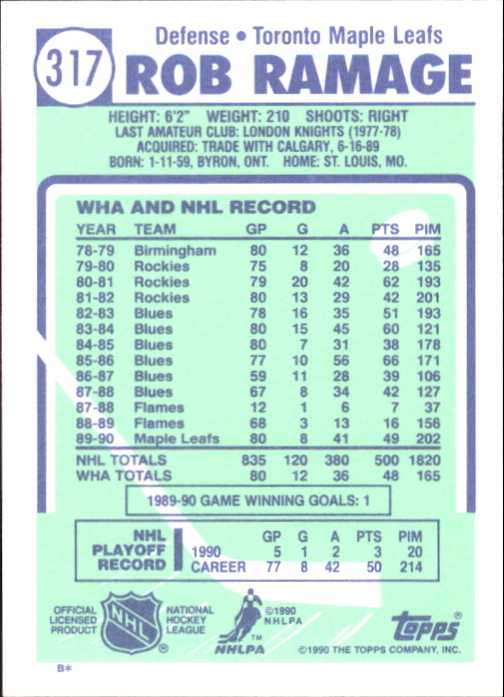 B2555- 1990-91 Topps Tiffany Hk #S 251-396 + Einsätze -du Pick- 15 + Kostenlose - Bild 198 von 256