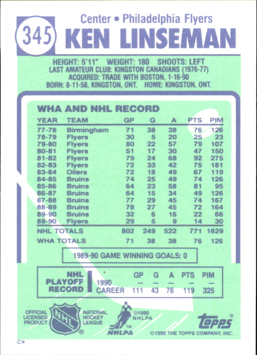 B2555- 1990-91 Topps Tiffany Hk #S 251-396 + Einsätze -du Pick- 15 + Kostenlose - Bild 121 von 256