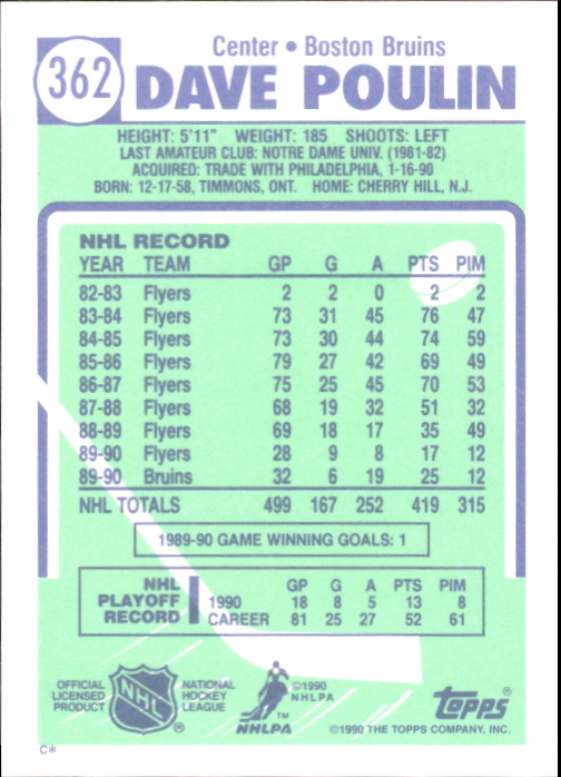 B2555- 1990-91 Topps Tiffany Hk #S 251-396 + Einsätze -du Pick- 15 + Kostenlose - Bild 238 von 256