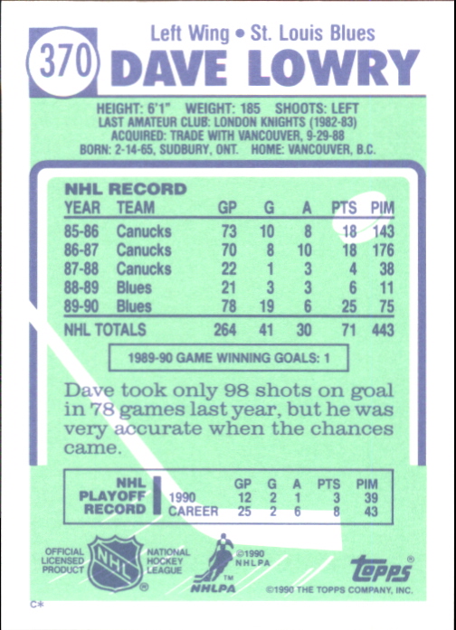 B2555- 1990-91 Topps Tiffany Hk #S 251-396 + Einsätze -du Pick- 15 + Kostenlose - Bild 87 von 256