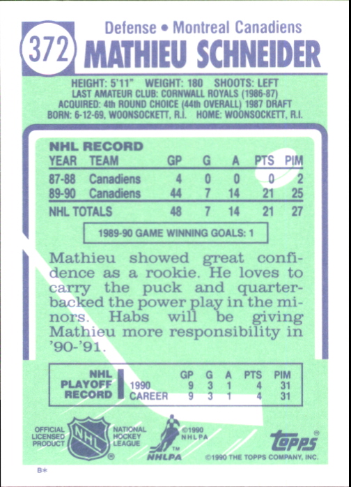 B2555- 1990-91 Topps Tiffany Hk #S 251-396 + Einsätze -du Pick- 15 + Kostenlose - Bild 133 von 256