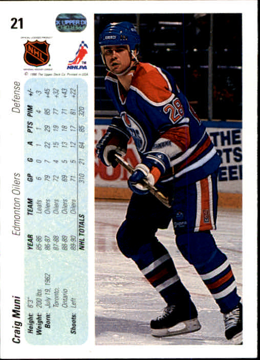 B5862- 1990-91 Upper Deck Hockey #s 1-200 +Rookies -You Pick- 15+ FREE US SHIP - Picture 42 of 392