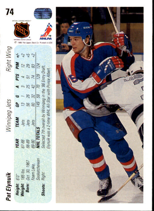 B5862- 1990-91 Upper Deck Hockey #s 1-200 +Rookies -You Pick- 15+ FREE US SHIP - Picture 146 of 392