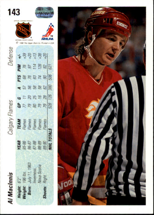 B5862- 1990-91 Upper Deck Hockey #s 1-200 +Rookies -You Pick- 15+ FREE US SHIP - Picture 280 of 392