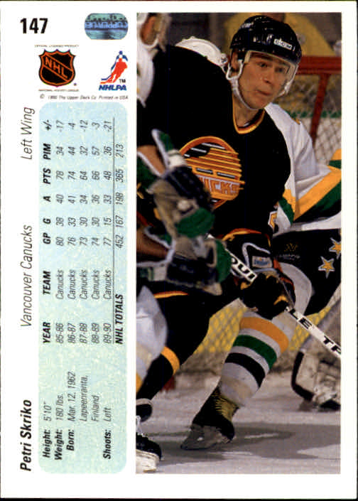 B5862- 1990-91 Upper Deck Hockey #s 1-200 +Rookies -You Pick- 15+ FREE US SHIP - Picture 288 of 392