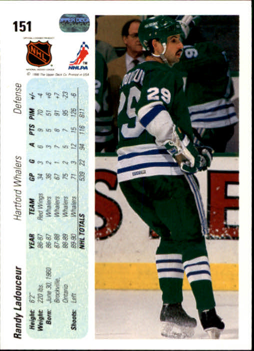 B5862- 1990-91 Upper Deck Hockey #s 1-200 +Rookies -You Pick- 15+ FREE US SHIP - Picture 296 of 392