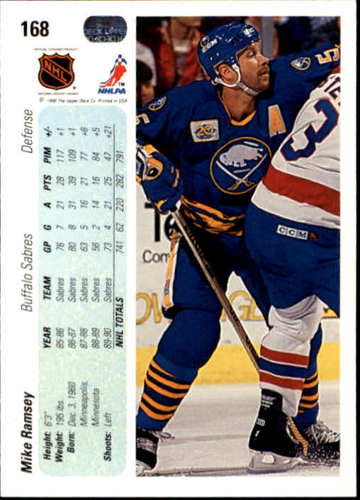 B5862- 1990-91 Upper Deck Hockey #s 1-200 +Rookies -You Pick- 15+ FREE US SHIP - Picture 328 of 392