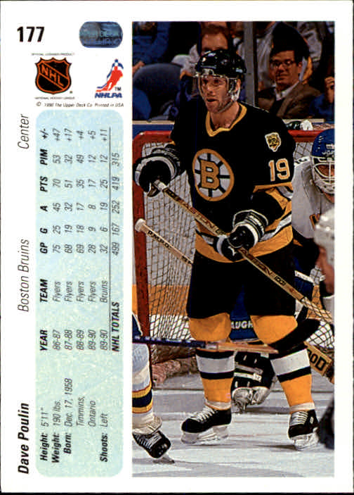 B5862- 1990-91 Upper Deck Hockey #s 1-200 +Rookies -You Pick- 15+ FREE US SHIP - Picture 346 of 392