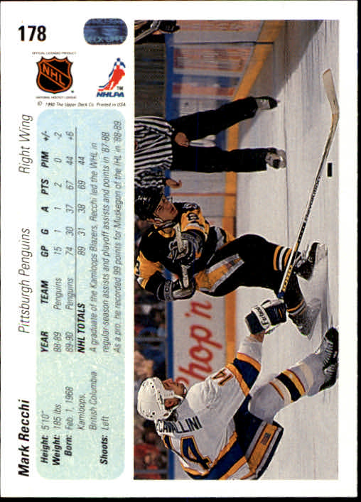 B5862- 1990-91 Upper Deck Hockey #s 1-200 +Rookies -You Pick- 15+ FREE US SHIP - Picture 348 of 392