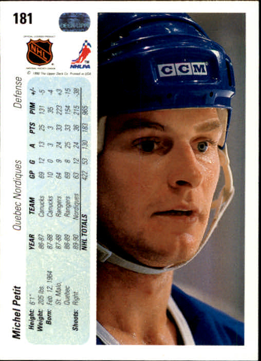 B5862- 1990-91 Upper Deck Hockey #s 1-200 +Rookies -You Pick- 15+ FREE US SHIP - Picture 354 of 392