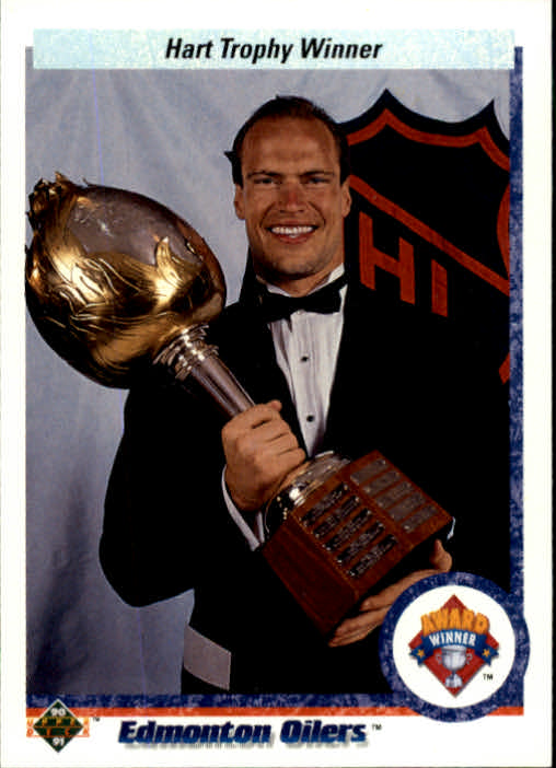 1990-91 Upper Deck #206 Hart Trophy/Mark Messier