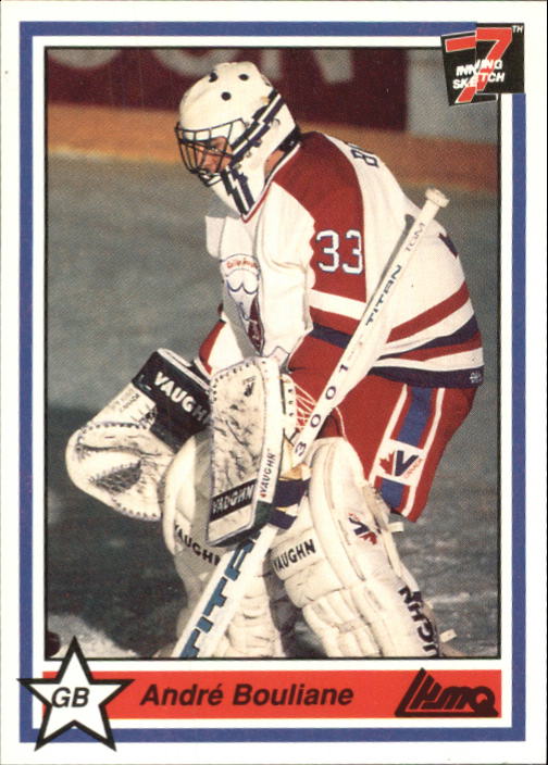 7th Inning Sketch 1990/91 Quebec Major Junior Hockey Factory Set 