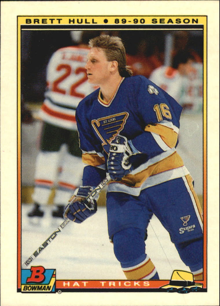 Brett Hull 1990 1991 Pro Set Series Card #263