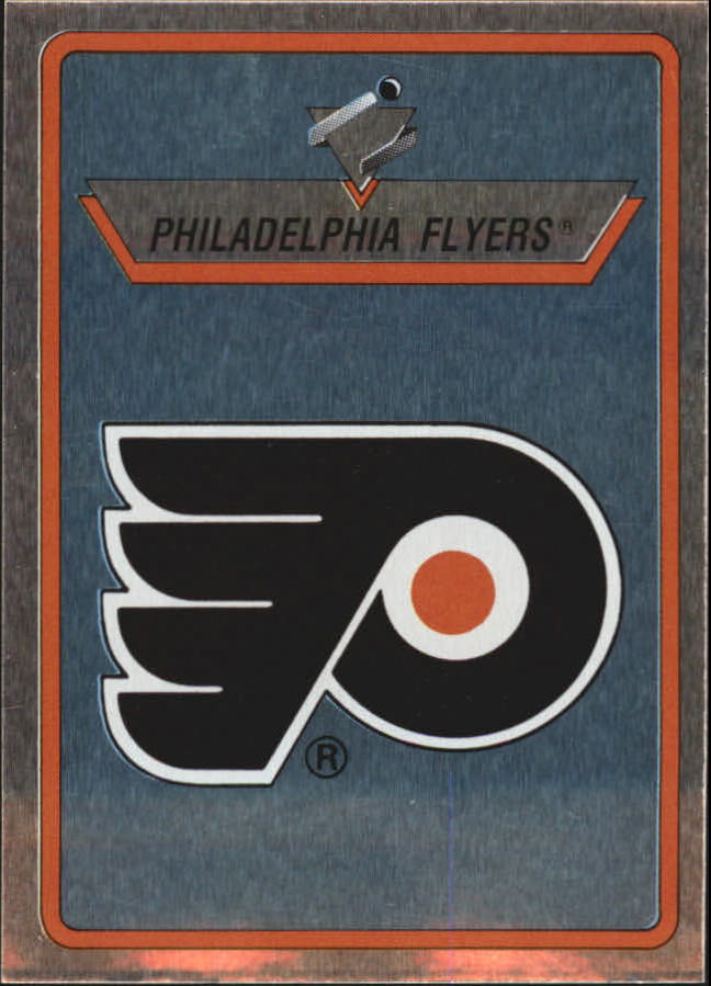 1990-91 Panini Stickers #117 Philadelphia Flyers logo