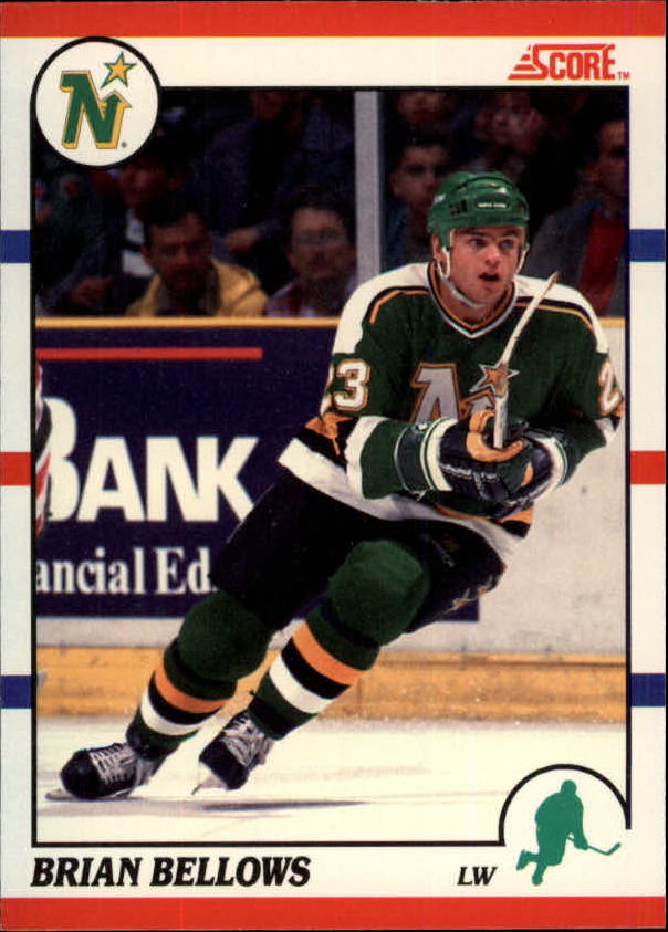 1990-91 Score Canadian #7 Brian Bellows