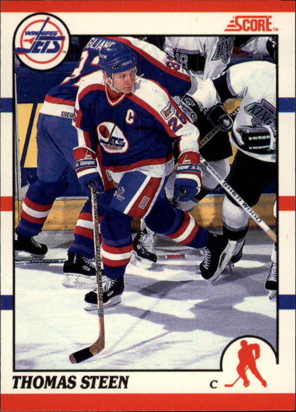 1990-91 Score Canadian #14 Thomas Steen
