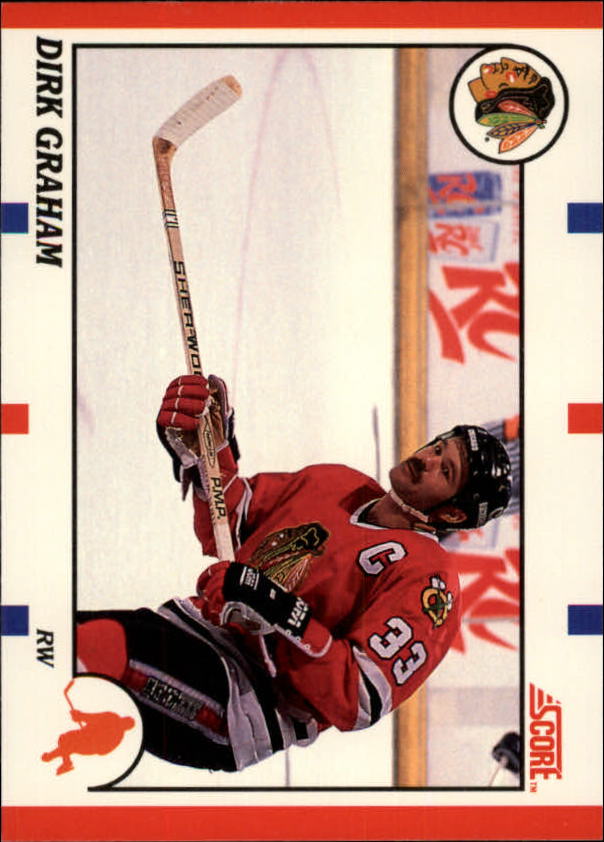 1990-91 Score Canadian #17 Dirk Graham