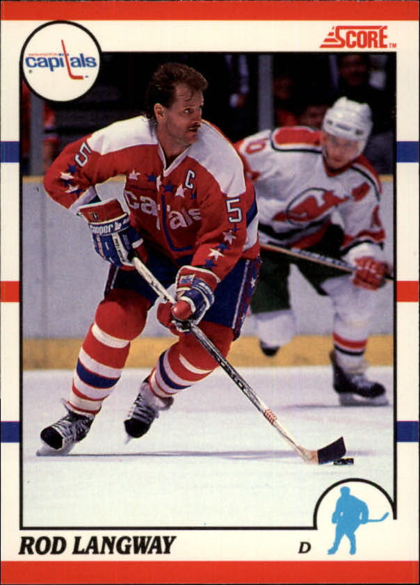 1990-91 Score Canadian #20 Rod Langway