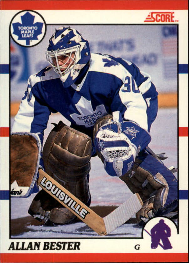 1990-91 Score Canadian #27 Allan Bester