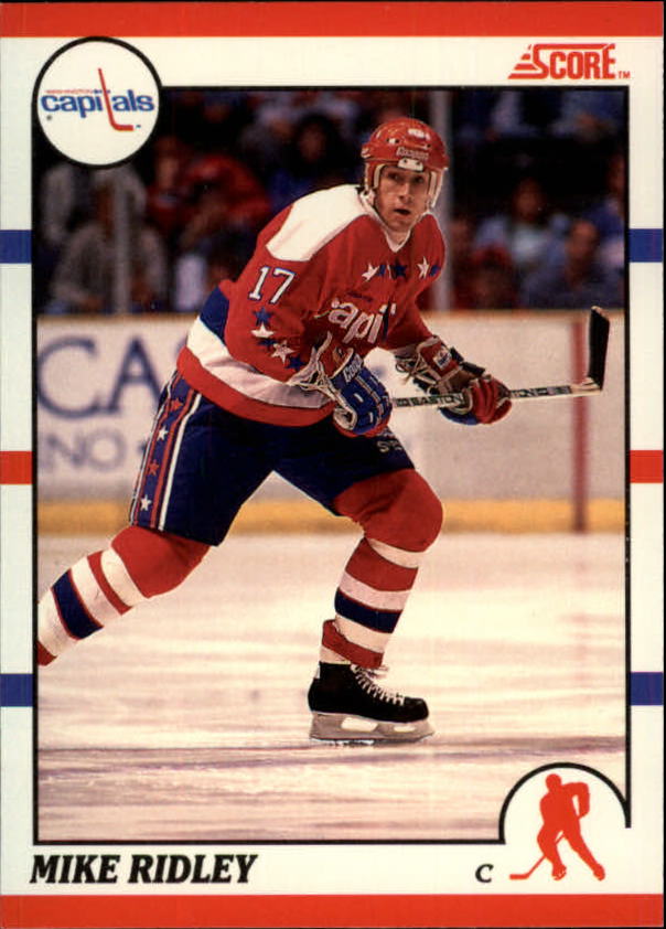 1990-91 Score Canadian #33 Mike Ridley